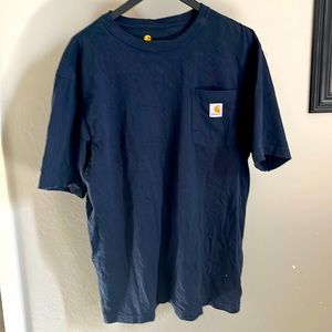 Carhartt Blue Original Fit Men's T-shirt